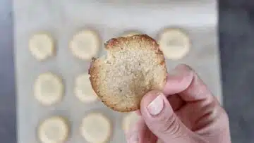 Vegane Plätzchen ohne Zucker: Verzehr