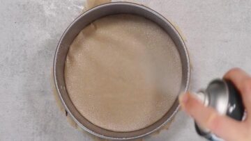 Zebrakuchen ohne Zucker: Vorbereiten