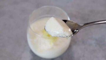 Zitronen Buttermilch Dessert ohne Zucker: Genießen