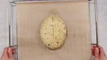 Zucchinibrot ohne Mehl: Backen