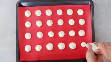 Anisplätzchen ohne Zucker: Aufspritzen