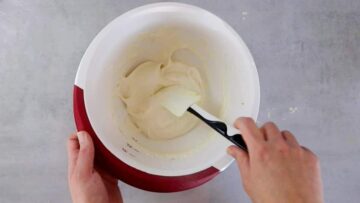 Anisplätzchen ohne Zucker: Unterheben