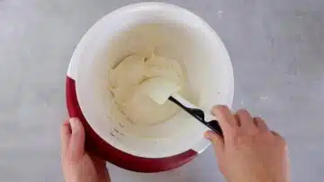 Anisplätzchen ohne Zucker: Unterheben