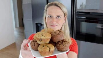 Bananenmuffins ohne Zucker: Katrin Staupendahl Foodblogger Staupitopia Zuckerfrei