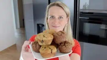 Bananenmuffins ohne Zucker: Katrin Staupendahl Foodblogger Staupitopia Zuckerfrei
