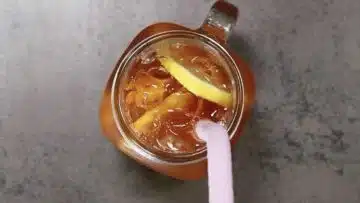 Eis ohne Zucker selber machen: Anrichten