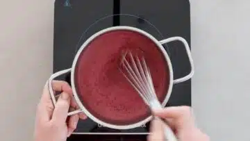 Götterquark mit Joghurt: Erwärmen