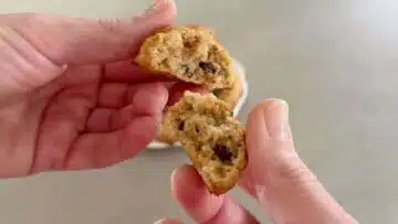 Haferflockenkekse ohne Zucker und Banane: Abkühlen