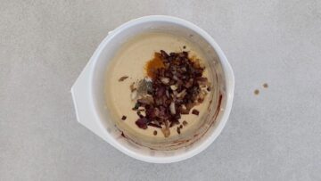 Joppie Sauce selber machen ohne Zucker: Zugeben