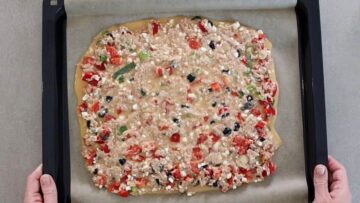 Keto Thunfisch Frittata: Backen