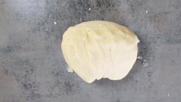 Low Carb Apfelkuchen vom Blech: Kneten