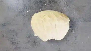 Low Carb Apfelkuchen vom Blech: Kneten