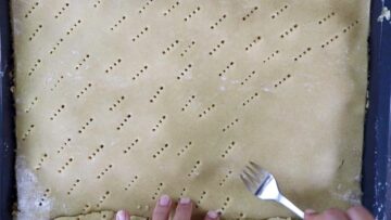 Low Carb Apfelkuchen vom Blech: Stechen