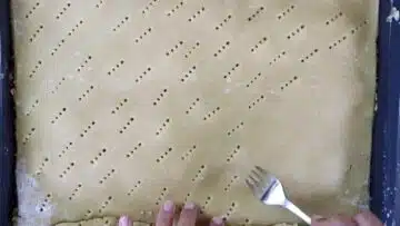 Low Carb Apfelkuchen vom Blech: Stechen