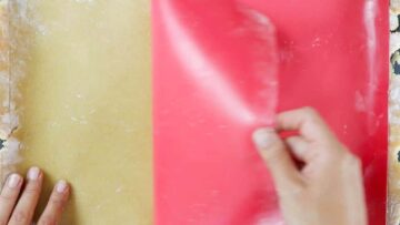 Low Carb Apfelkuchen vom Blech: Stürzen