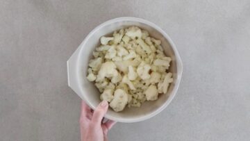 Low Carb Blumenkohlauflauf: Garen