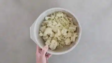 Low Carb Blumenkohlauflauf: Garen