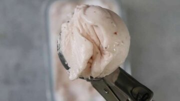 Low Carb Erdbeereis ohne Zucker: Ohne Eismaschine