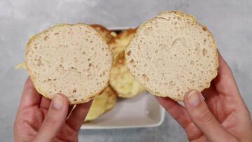 Low Carb Käsebrötchen: Abkühlen