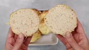 Low Carb Käsebrötchen: Abkühlen