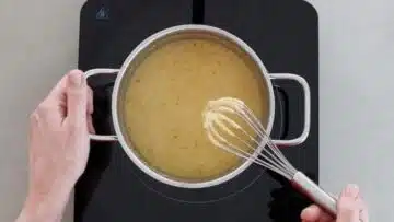 Low Carb Käsedip selber machen: Schmelzen