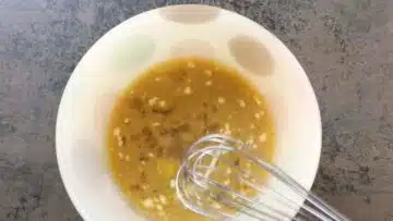 Low Carb Lebkuchen Tassenkuchen: Rühren