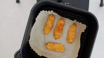Low Carb Pizzastangen: Airfryer
