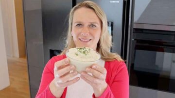 Low Carb Püree: Verzehr