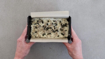 Low Carb Quarkbrot ohne Mehl: Backen