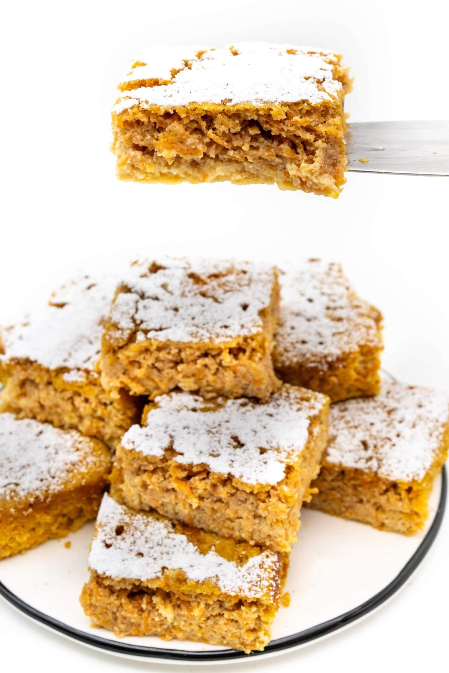 Möhrenkuchen kalorienarm und ohne Zucker