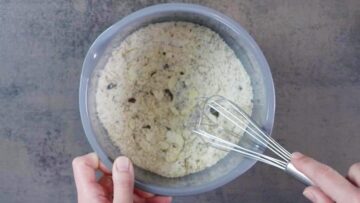 Müsiriegel ohne Zucker selber machen: Mischen