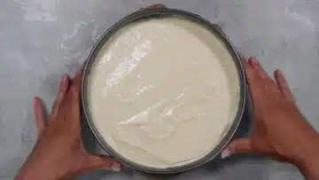 New York Cheesecake ohne Zucker: Backen