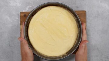New York Cheesecake ohne Zucker: Ruhen