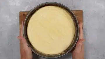 New York Cheesecake ohne Zucker: Ruhen