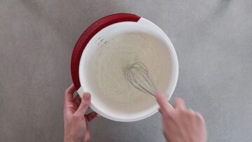 Protein Marmorkuchen: Mischen