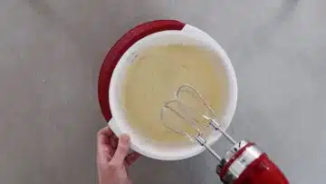 Protein Marmorkuchen: Rühren