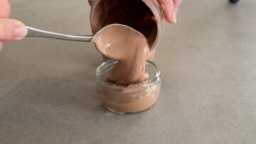 Protein Pudding selber machen: Kühlen