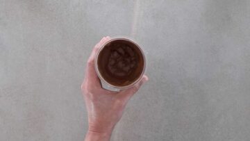 Protein Pudding selber machen: Pürieren