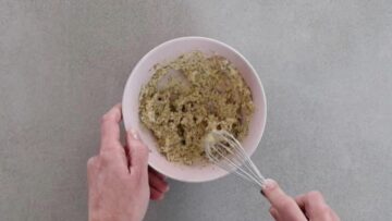 Schnelle Keto Brötchen: Rühren