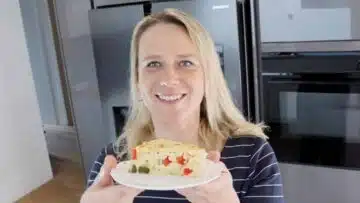 Schneller Gemüsekuchen ohne Boden: Foodblogger Katrin Staupendahl Staupitopia Zuckerfrei