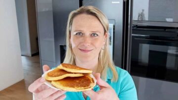 Staupitopia Zuckerfrei Katrin Staupendahl: Protein Quarkpfannkuchen ohne Mehl