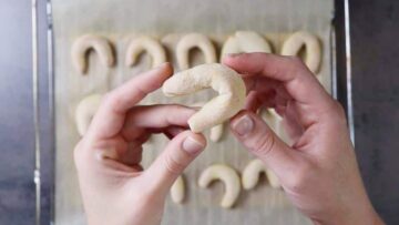 Vanillekipferl ohne Zucker: Aufbewahren