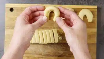 Vanillekipferl ohne Zucker: Formen