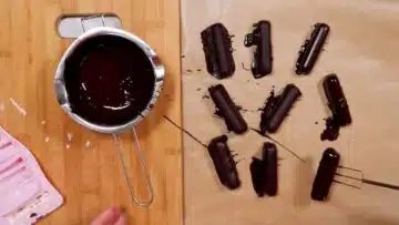 Yogurette ohne Zucker: Fertigstellen