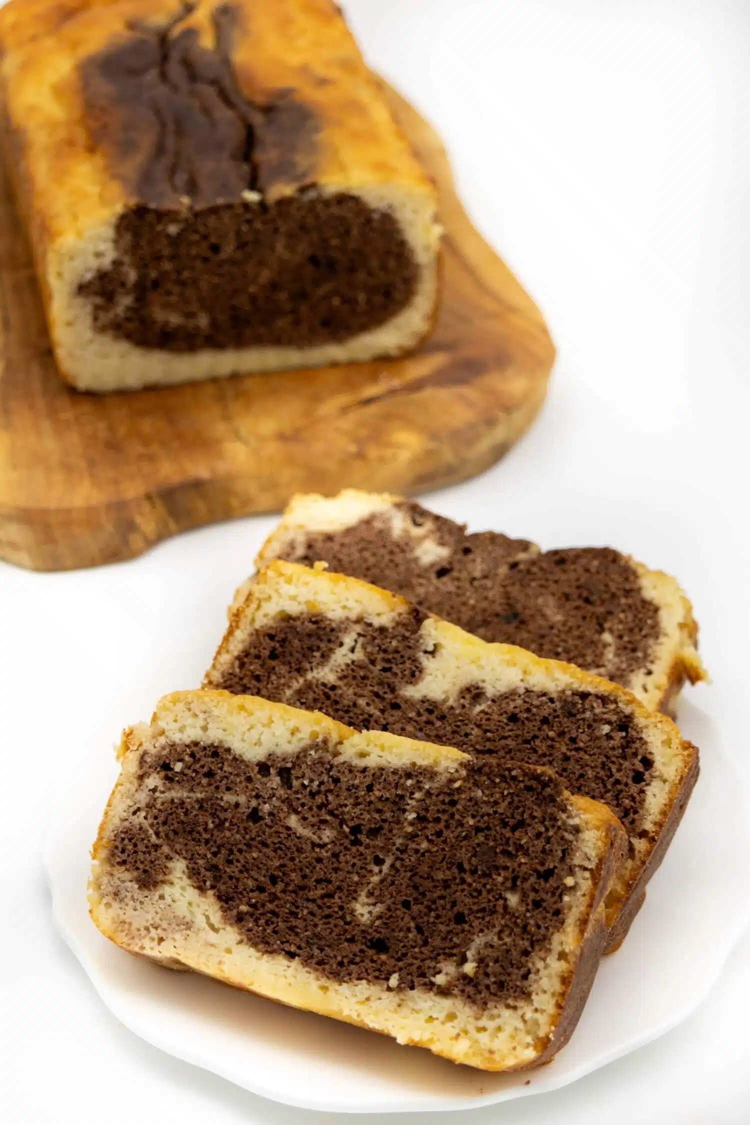 High Protein Marmorkuchen ohne Zucker Rezept