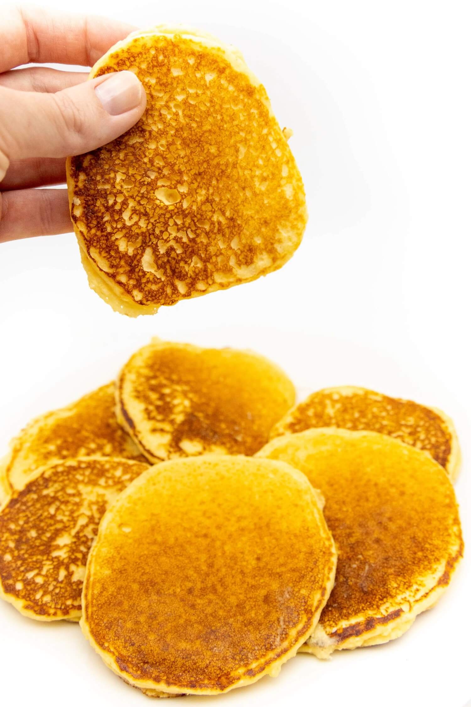 Quark Pfannkuchen ohne Zucker selber machen