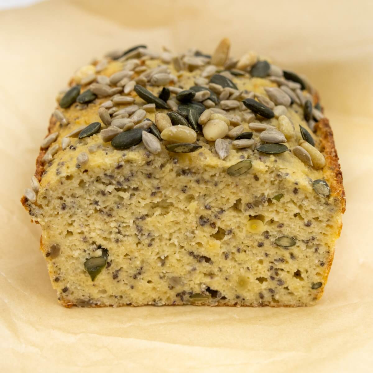 Low Carb Quarkbrot ohne Mehl Rezept