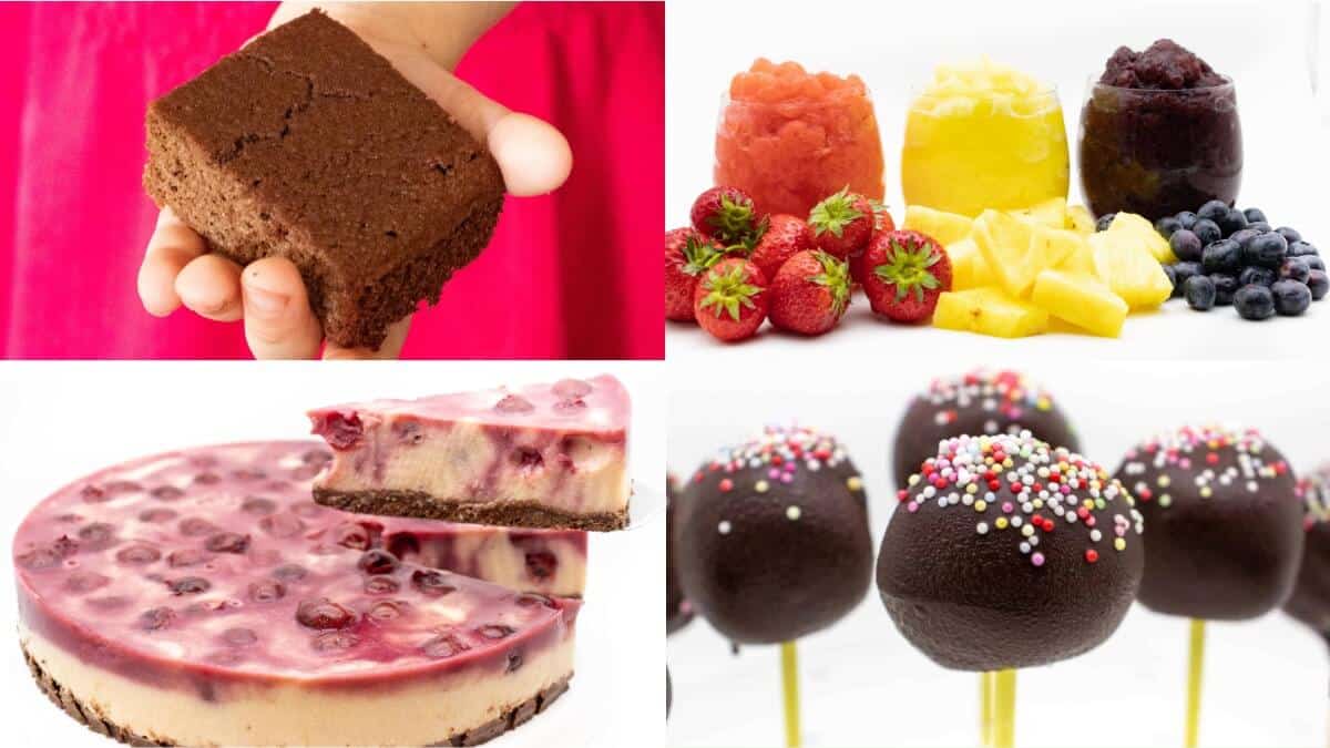 Rezepte ohne Zucker und Zuckerersatz Backen für Kinder gesund