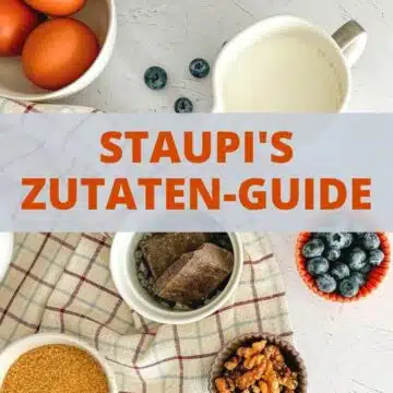 Zutaten Guide Staupitopia Zuckerfrei